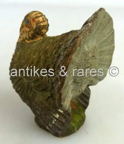 altes Lineol Tier: Truthahn, wohl 30er Jahre (linol133)