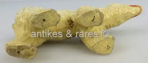 altes Elastolin Tier: Eisbär (linol128)