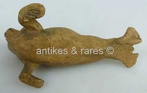 altes Elastolin Tier: Seerobbe (linol120)