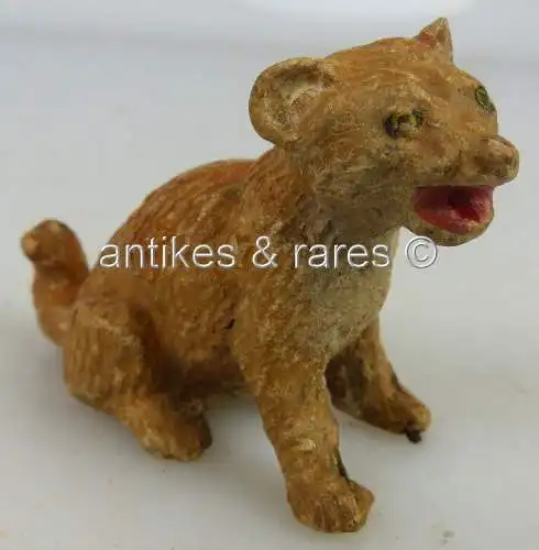 altes Elastolin Tier: Löwenbaby (linol098)