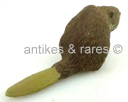 altes Lineol Tier Fischotter wohl 30er Jahre linol095