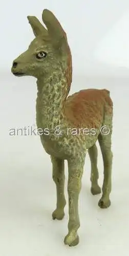 altes Elastolin Tier Lama linol090