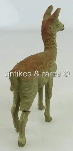 altes Elastolin Tier Lama linol090