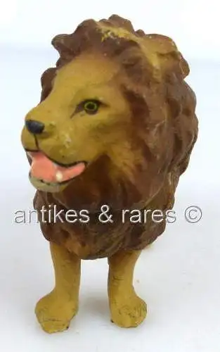 altes Elastolin Tier Löwe (linol086)