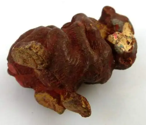 altes Masse Lineol Tier Affe mit Kind