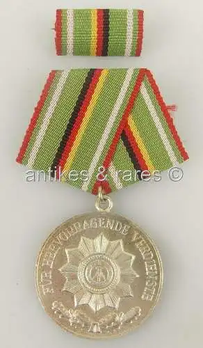 DDR Verdienstmedaille der Organe des Ministeriums des Inneren in Silber