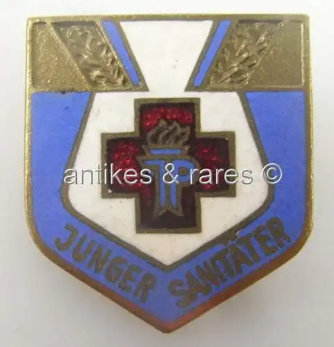 DDR Abzeichen Junger Sanitäter JP in Gold Jungpioniere 