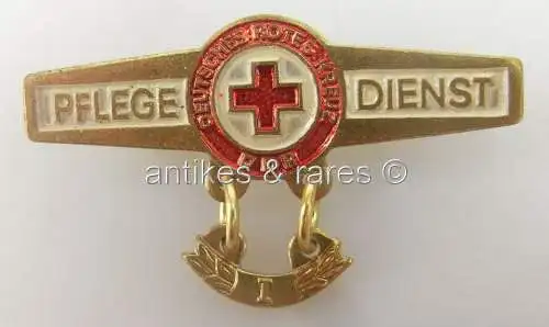 DDR Ehrenspange Pflegedienst in Gold, Stufe I für 1000 Stunden