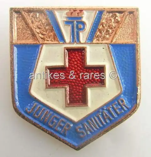 DDR Abzeichen Junge Pioniere Junger Sanitäter in Bronze Orden287