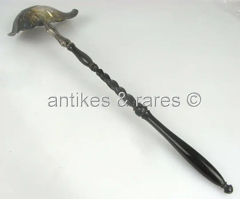 Alte Suppenkelle Kelle Suppenschöpfer Schöpkelle Silber geprüft norb499 2