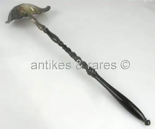 Alte Suppenkelle Kelle Suppenschöpfer Schöpkelle Silber geprüft norb499