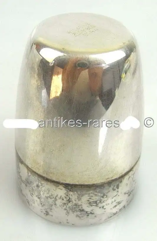 alter Wodka-Schnapsbecher in 800 (Ag) Silber, Wilkens, Jahreszahl 1986 3