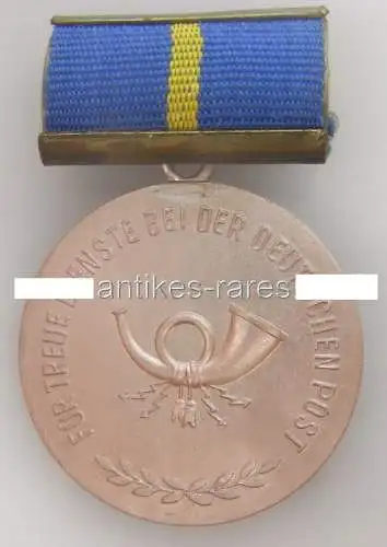 DDR Treudienstmedaille der Deutschen Post in Silber