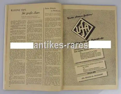 Zeitschrift: Treffpunkt Internationale Filmfestspiele Berlin 1956