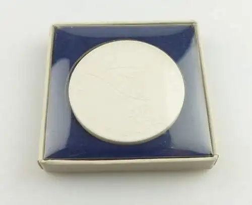 e11497 Meissen Medaille 25 Jahre VEB Yachtwerft Berlin in OVP 