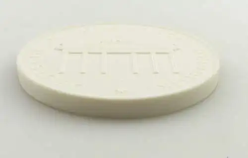 e11497 Meissen Medaille 25 Jahre VEB Yachtwerft Berlin in OVP 