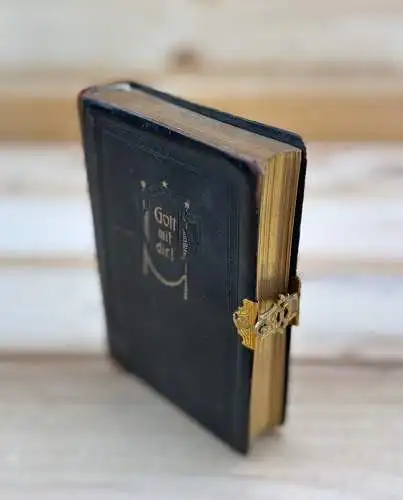 Altes evangelisches Gesangbuch Provinz Brandenburg 1912 Vollgoldschnitt y0159
