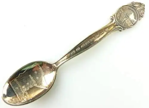 #e2236 Minnesota Sammlerlöffel /Kaffelöffel /Andenkenlöffel E.P.N.S. 40 Norway 