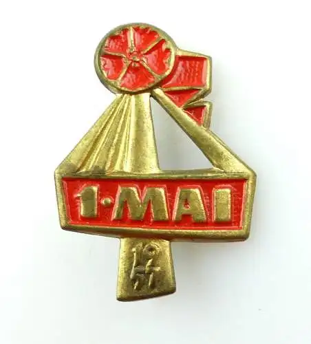 #e3436 Abzeichen 1.Mai 1957, DDR Anstecknadel 