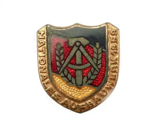 #e7465 DDR Aufbaunadel Nationales Aufbauwerk 1959 vgl. Nr. 3712 in Bronze