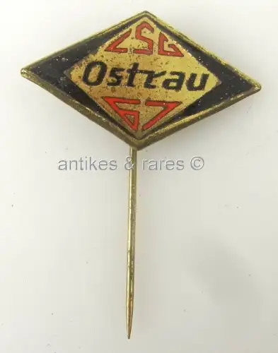 DDR Fußball Anstecknadel: LSG Ostrau