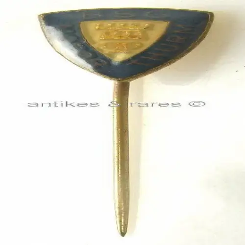 DDR Fußball Anstecknadel: BSG Motor Thurm