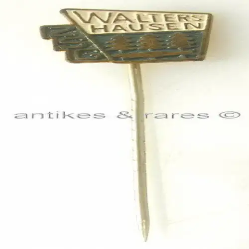 DDR Fußball Anstecknadel ZSG Waltershausen
