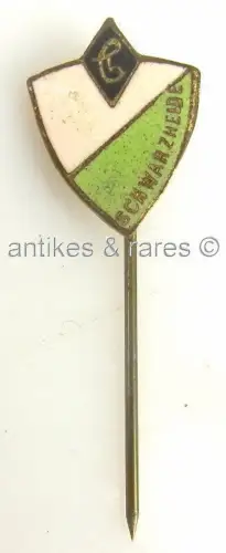 DDR Fußball Anstecknadel Schwarzheide
