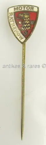 DDR Fußball Anstecknadel: Motor Rathenow