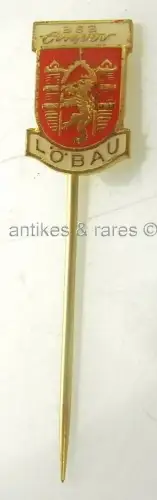 DDR Fußball Anstecknadel: BSG Empoor Löbau
