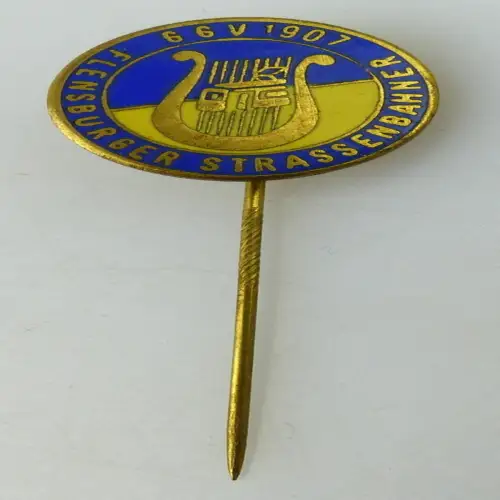 Pin Anstecknadel Chor: GGV 1907 Flensburger Strassenbahner Eisenbahn, Orden3193