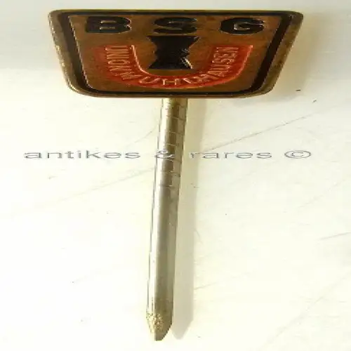 DDR Fußball Anstecknadel BSG Union Mühlhausen
