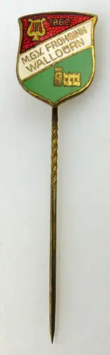 Pin Anstecknadel Chor: M.G.V. Frohsinn Walldörn Sängerbund, Orden3198