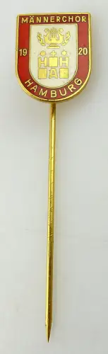 Pin Anstecknadel Chor: Männerchor Hamburg 1920, Sängerbund, Orden3207