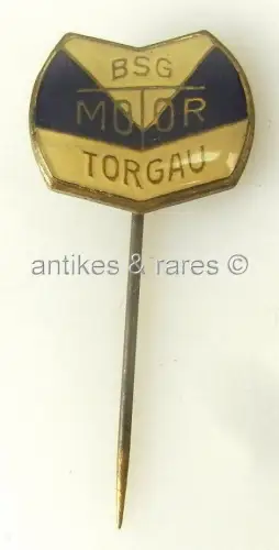 Orden233 DDR Fußball Anstecknadel: BSG Motor Torgau