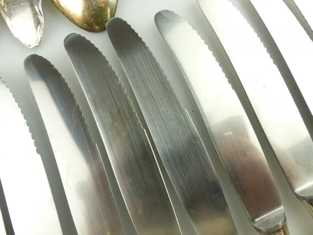 e11351 versilbertes WMF Besteck 65 Teile 90er Silberauflage verschiedene Größen 11