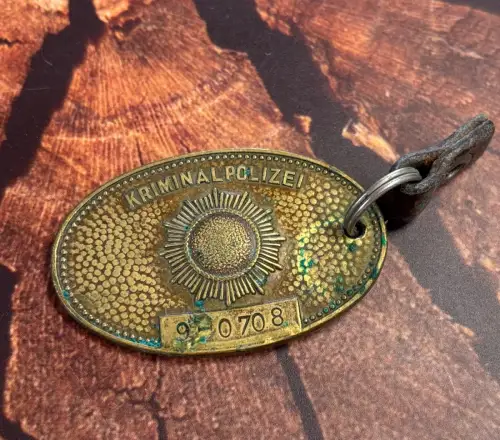 y0162 Original Kripomarke VP Volkspolizei Berlin 9-0708 MfS Staatssicherheit