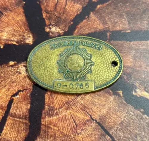 y0163 Original Kripomarke VP Volkspolizei Berlin 9-0766 MfS Staatssicherheit