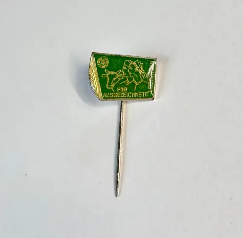 y0170 Anstecknadel Landwirtschaft DDR MfLFN silberfarben
