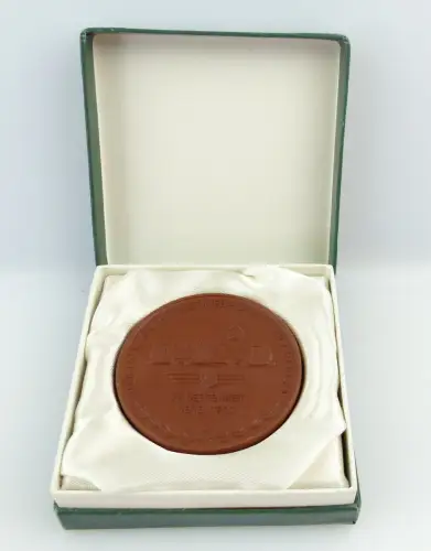 #e3502 Meissen Medaille 100 Jahre Straßenbahn Dresden 1972 VEB Verkehrsbetriebe