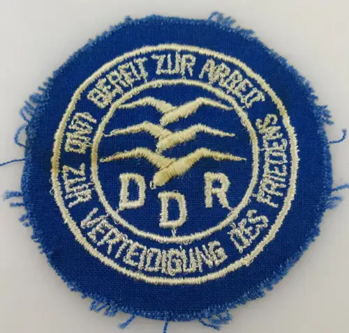 GST Abzeichen: Segelflug C drei Schwingen Aufnäher desgl., GST300g