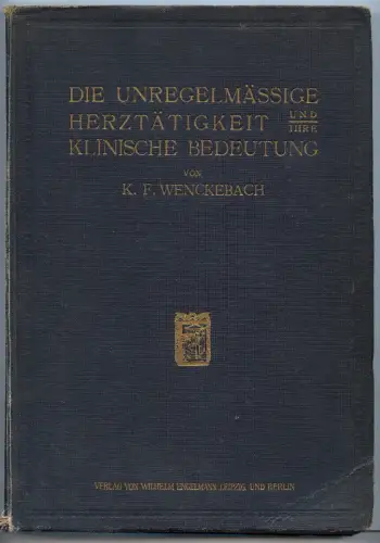 Unregelmäßge Herztätigkeit & klinische Bedeutung 1914 Buch0170