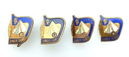 #e2508 4x Toristenabzeichen in Bronze Band V Nr.1205 DDR JP