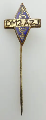 GST689-4 Abzeichen DM2AZJ mit Angabe der Funkstation  vgl. Band VII Nr. 689 