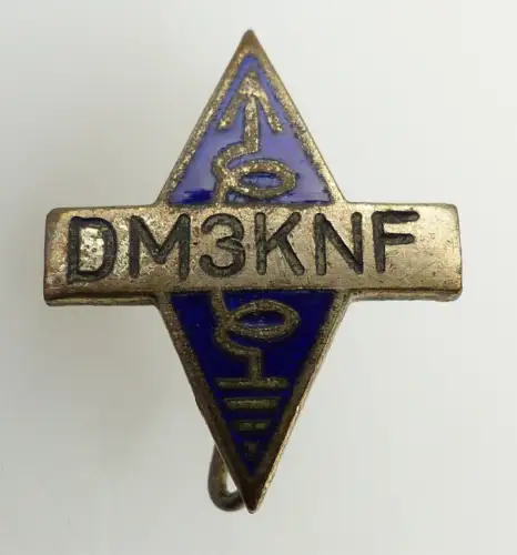 GST689-5 Abzeichen DM3KNF mit Angabe der Funkstation vgl. Band VII Nr. 689 