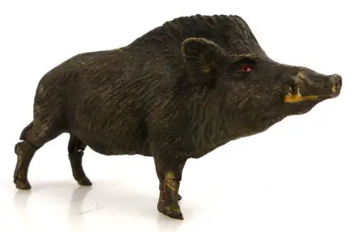 altes Masse Lineol Tier Wildschwein