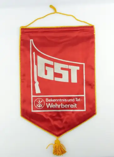 #e2887 DDR Ehrenwimpel: GST Potsdam Bekenntnis und Tat - Wehrbereit 1977/78