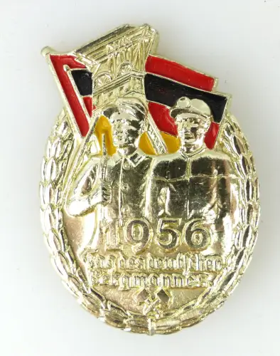 Abzeichen: 1956 Tag des deutschen Bergmannes e1625