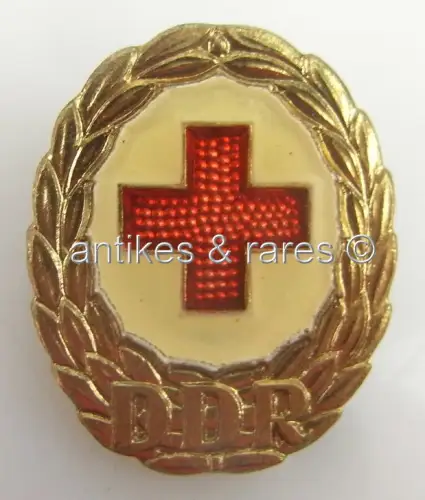 DDR Leistungsabzeichen Bereit zur med. Sicherung der Landesverteidigung Gold