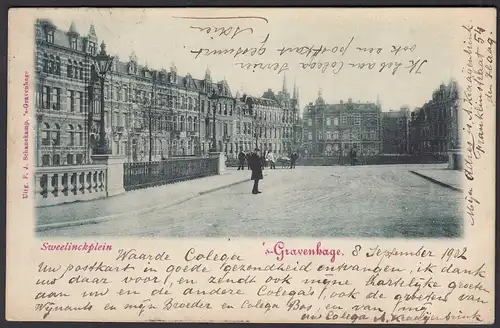 AK Niederlande NEDERLAND S`Gravenhage Sweelinckplein 1902  (27684